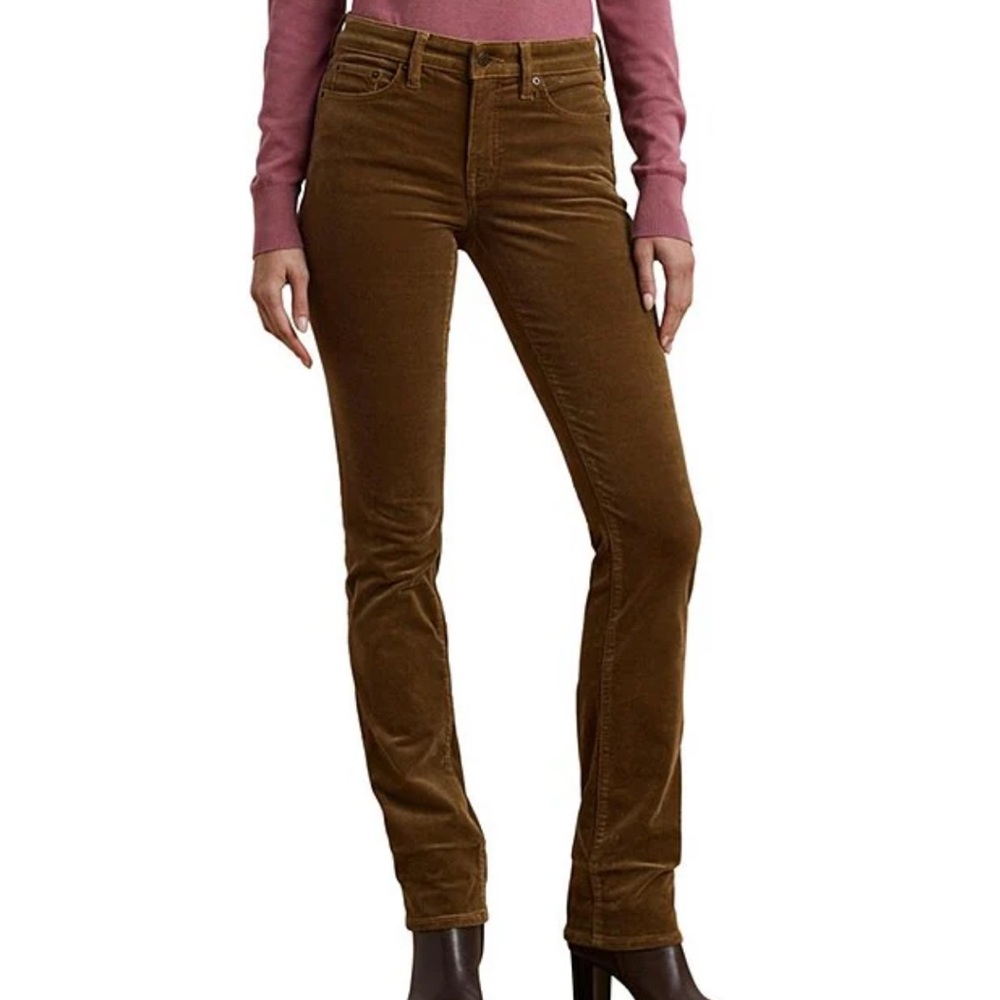 Lauren Jeans Co Ralph Lauren - Skinny Corduroy Brown Jeans